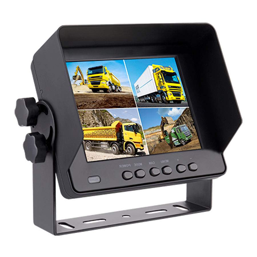 5inch Waterproof IP67 Heavy Duty Truck LCD Monitor VD-5016PD