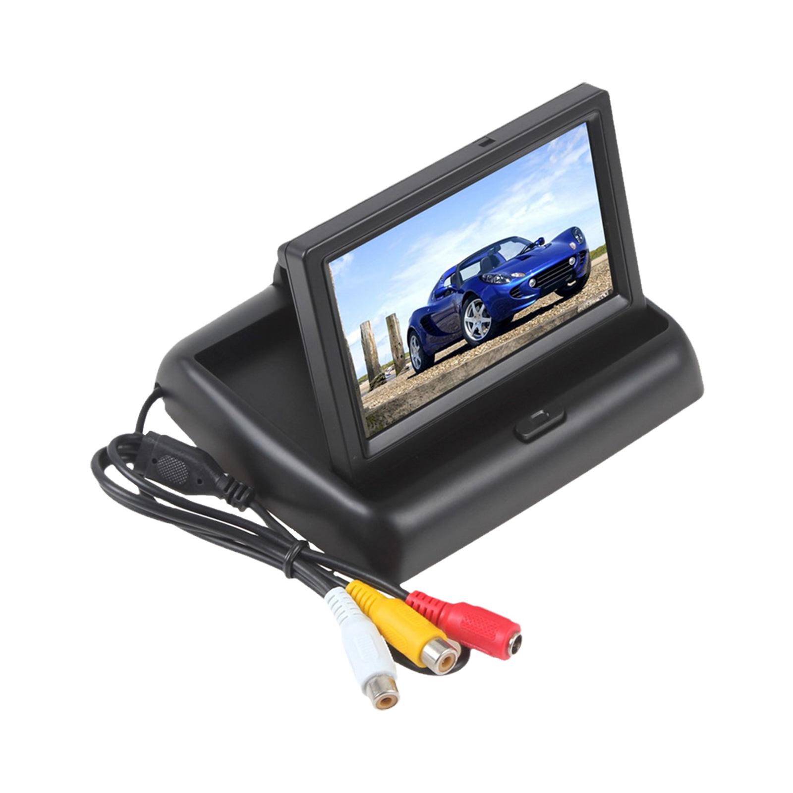 4.3inch fouding LCD monitor for backup VD-4302F
