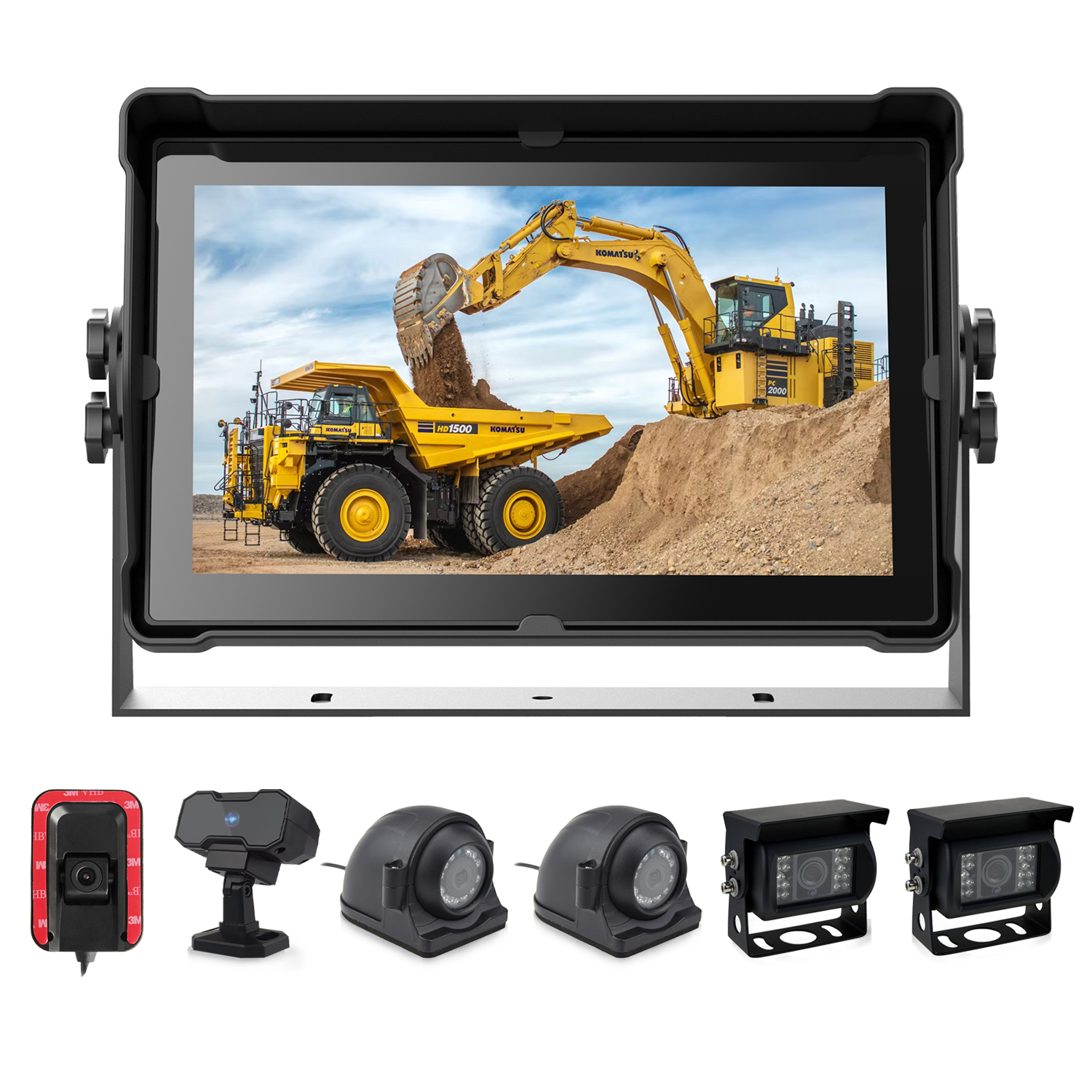 10.1” IP68 Waterproof Touch Screen AI BSD ADAS Blind Spot Detect Monitoring Warning Information System Driving Assistance VD-MV106G-AI6